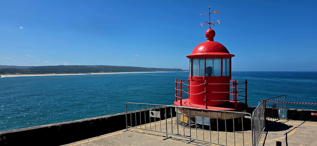 Leuchtturm von Nazaré